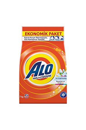 2 ADET  Alo Çamaşır Deterjanı 7 kg Renkliler + Beyazlar