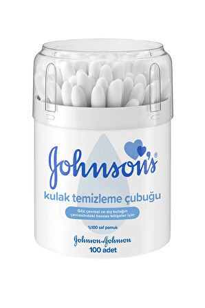 2 ADET  Johnson's Baby Kulak Çubuğu 100'lü
