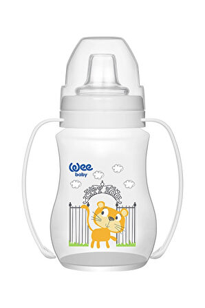2 ADET  Wee Baby Akıtmaz Kulplu PP Antikolik Bardak 250 ml