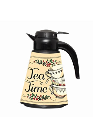 2 ADET  Herevin Desenli Konik Termos 1,2L