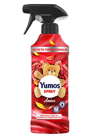 2 ADET  Yumoş Oda Kokusu Sprey 450 ml Amber