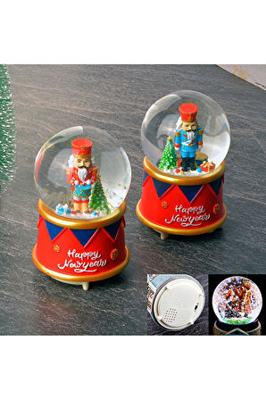 2 ADET  Tohana Cam Su Küresi Mega Kar Püskürtmeli Işıklı Müzikli 8cm THN76691