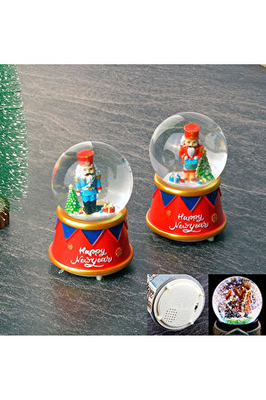 2 ADET  Tohana Cam Su Küresi Maxi Işıklı Müzikli 8cm THN76690