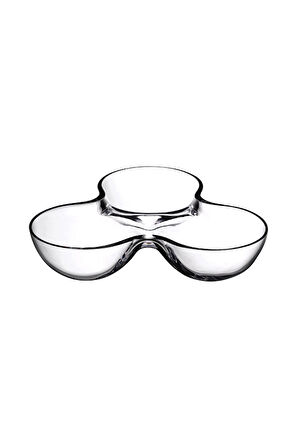 2 ADET  Paşabahçe Crystallin El Yapımı 3l'ü Çerezlik