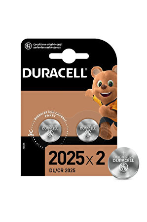 2 ADET  Duracell Lityum 3 Volt 2'li Pil 2025