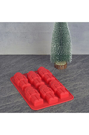 2 ADET  Tohana Kurşun Asker Yılbaşı Silikon Kek Kalıbı