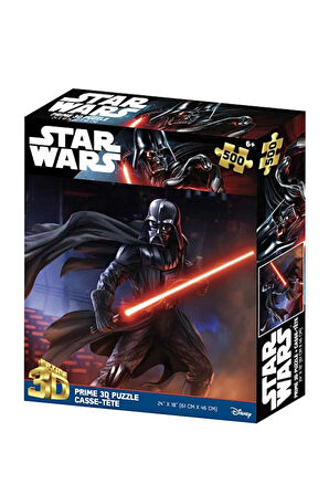 2 ADET  Darth Vader  Prime 3D 500 Parça Puzzle