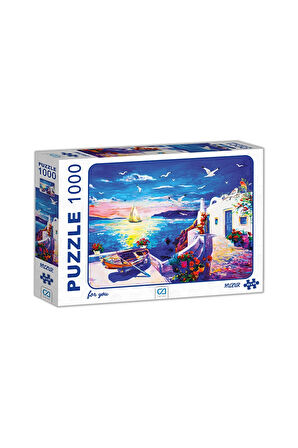 2 ADET  Huzur Puzzle 1000 Parça CA7000