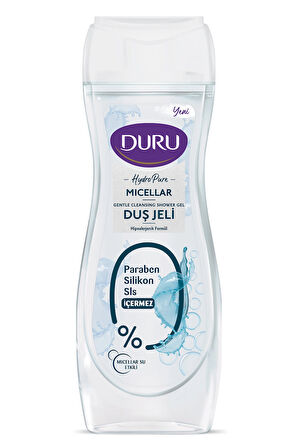 2 ADET  Duru Hydro Pure Micellar 450 ml Duş Jeli