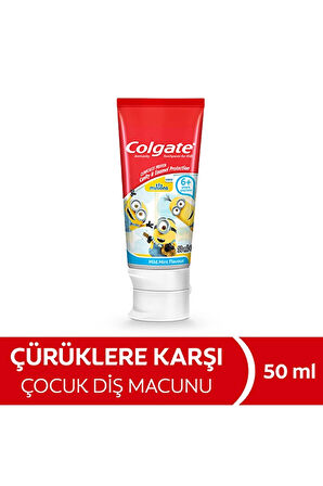 2 ADET  Colgate Çocuk Diş Macunu Minions 50 ml
