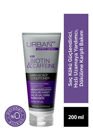 2 ADET  Urban Care Expert Biotin & Caffein 200ml Saç Kremi