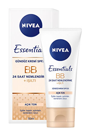 2 ADET  Nivea BB Krem Açık Ton 50 ml