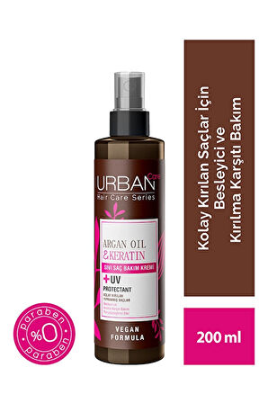 2 ADET  Urban Care Argan Oil & Keratin 200ml Sıvı Saç Kremi