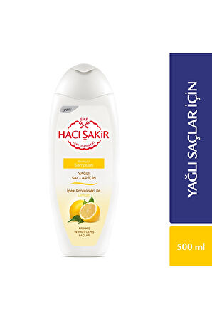 2 ADET  Hacı Şakir Şampuan Limon 500 ml