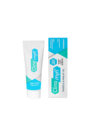 2 ADET  Clinomyn Diş Macunu Jel 75 ml