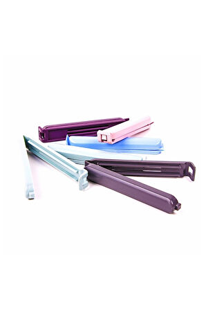 2 ADET  Decobella Poşet Klipsi 4'lü Büyük Boy