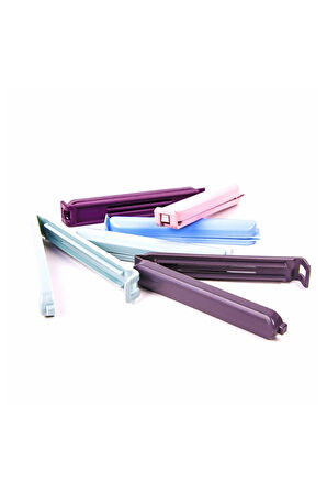 2 ADET  Decobella Poşet Klipsi 4'lü Büyük Boy