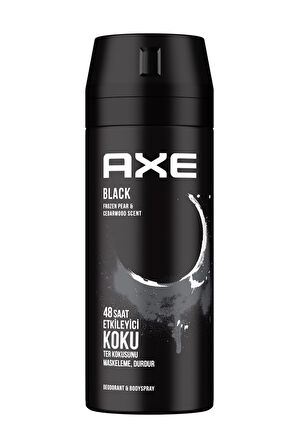 2 ADET  Axe Deodorant Black 150 ml