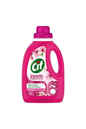 2 ADET  Cif Zemin Temizleyici Sakura 1500ml