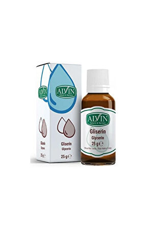 2 ADET  Alvin Gliserin Yağı 25 ml