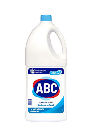 2 ADET  Abc Çamaşır Suyu 4 l Bembeyaz