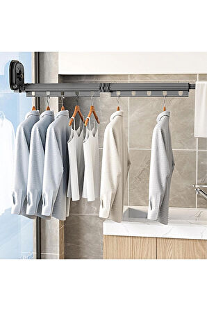 2 ADET  Dubai Vantuzlu 3 Kanatlı Çamaşır Askısı