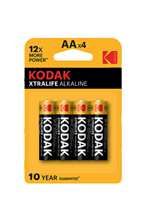 2 ADET  Kodak Xtralife Alkalin Kalem Pil 4'lü