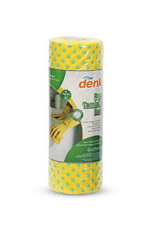 2 ADET  Denk Rulo Temizlik Bezi 10 Yaprak