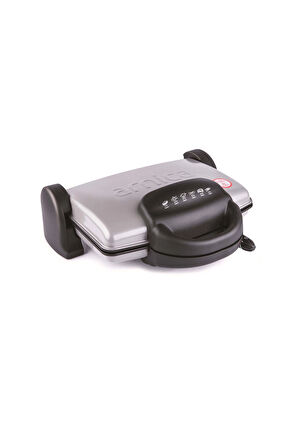 2 ADET  Arnica Ayvalık Stil GH26262 1750 W Tost Makinesi Siyah