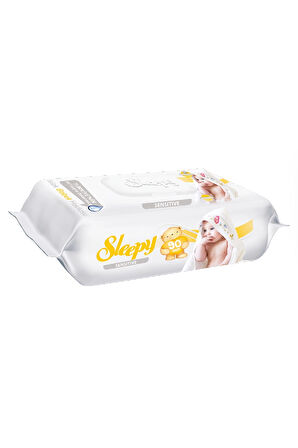 3 ADET  Sleepy Islak Mendil 90'lı Sensitive