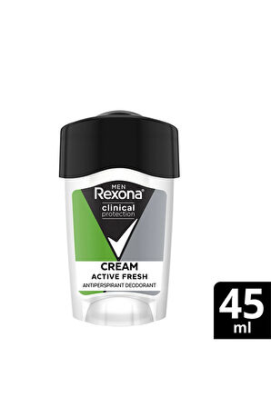 3 ADET  Rexona Clinical Stick Men Active Fresh 45 ml