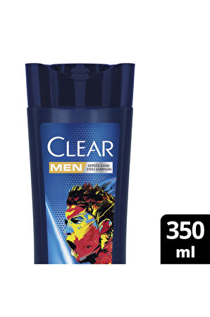 3 ADET  Clear Men CR7 Ronaldo Şampuan 350 ml