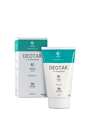 3 ADET  Deotak Krem Deodorant Fresh 35 ml