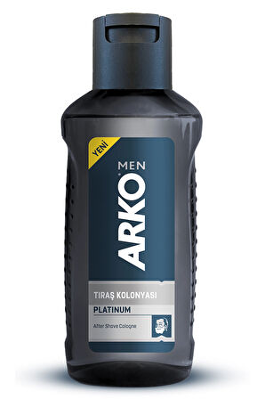 3 ADET  Arko Tıraş Kolonyası 255 ml Platinum