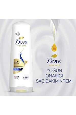 3 ADET  Dove Saç Kremi Yoğun Onarıcı 350 ml