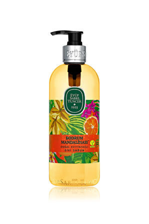 3 ADET  Eyüp Sabri Tuncer Sıvı Sabun 500 Ml Bodrum Mandarina