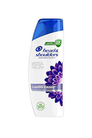 3 ADET  Head And Shoulders Şampuan Extra Hacim 1+1 330 ml