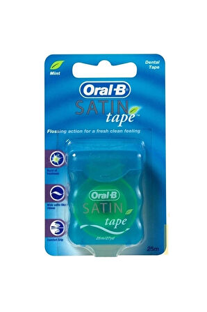3 ADET   B Diş İpi Satin Tape 25 m