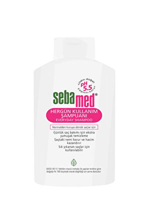 3 ADET  Sebamed Şampuan Hergun 400Ml