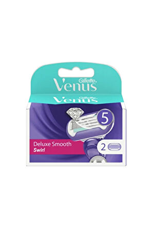 3 ADET  Gillette Venüs Yedek Bıçak Swirl 2'li