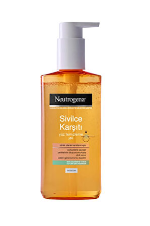 3 ADET  Neutrogena Vıs.Clear Yağsız Temizleme Jeli 200 Ml.