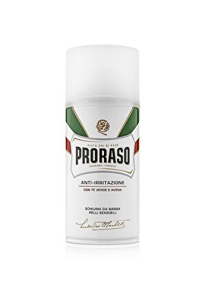 3 ADET  Proraso Tıraş Köpüğü Yeşil Çay Özlü 300 ml