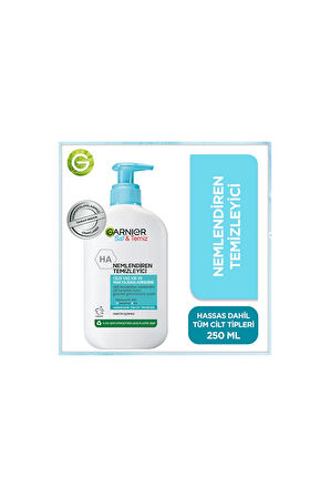 3 ADET  Garnier Saf & Temiz Siyah Nokta Karşıtı Kömürlü Temizleme Jeli 250 ML