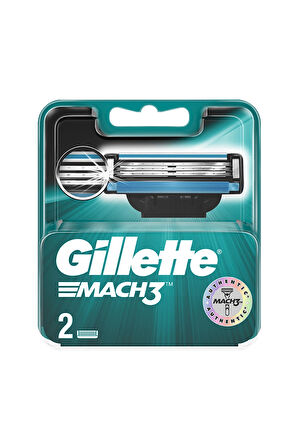 3 ADET  Gillette Mach3 2'Li Bıçak