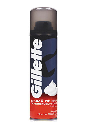 3 ADET  Gillette Tıraş Köpüğü Normal 200 Ml