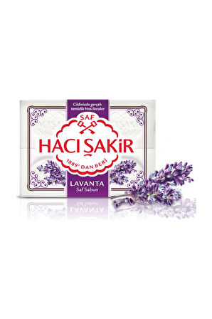 3 ADET  Hacı Şakir Banyo Sabunu Lavanta 600 g