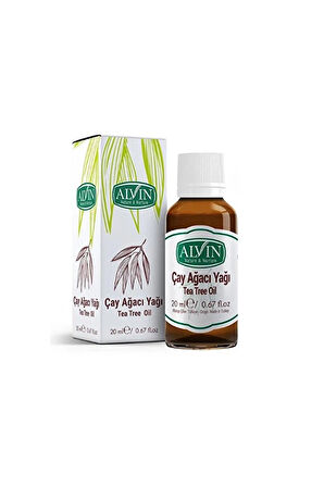 3 ADET  Alvin Çay Ağacı Yağ 20 ml