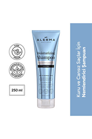 3 ADET  Alerma Nemlendirici Şampuan 250 ml