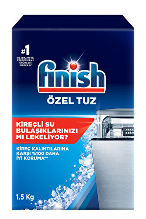 3 ADET  Finish Bulaşık Makinası Tuzu 1500 g