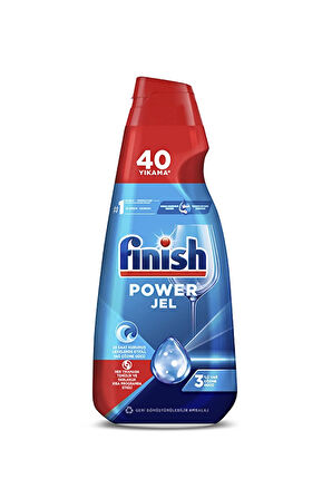 3 ADET  Finish Jel Bulaşık Makinası Deterjanı Hepsi Bir Arada 1000 ml